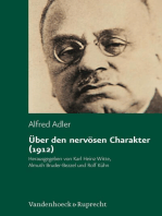 Über den nervösen Charakter (1912): Grundzüge einer vergleichenden Individualpsychologie und Psychotherapie