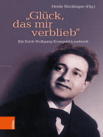 "Glück, das mir verblieb": Ein Erich Wolfgang Korngold-Lesebuch