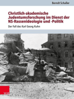 Christlich-akademische Judentumsforschung im Dienst der NS-Rassenideologie und -Politik: Der Fall des Karl Georg Kuhn