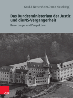 Das Bundesministerium der Justiz und die NS-Vergangenheit: Bewertungen und Perspektiven