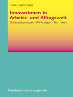 Innovationen in Arbeits- und Alltagswelt: Voraussetzungen – Wirkungen – Barrieren