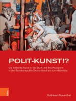 POLIT-KUNST !?: Die bildende Kunst  in der DDR und ihre Rezeption in der Bundesrepublik Deutschland bis zum Mauerbau
