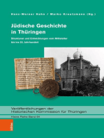 Jüdische Geschichte in Thüringen: Strukturen und Entwicklungen vom Mittelalter bis ins 20. Jahrhundert