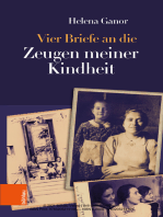 Vier Briefe an die Zeugen meiner Kindheit