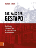 Das Haus der Gestapo: Geschichte der Lindenstraße 27 und der Cronstetten-Stiftung in Frankfurt am Main