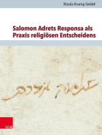 Salomon Adrets Responsa als Praxis religiösen Entscheidens