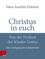 Christus in euch - Von der Freiheit der Kinder Gottes