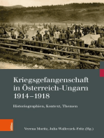 Kriegsgefangenschaft in Österreich-Ungarn 1914-1918: Historiographien, Kontext, Themen