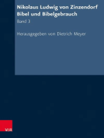 Nikolaus Ludwig von Zinzendorf: Bibel und Bibelgebrauch: Band 3: Zinzendorfs Übersetzung des Neuen Testaments, Briefe und Offenbarung