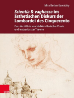 Scientia & vaghezza im ästhetischen Diskurs der Lombardei des Cinquecento: Zum Verhältnis von bildkünstlerischer Praxis und textverfasster Theorie