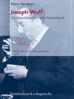 Joseph Wulf: Ein Historikerschicksal in Deutschland