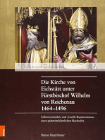 Die Kirche von Eichstätt unter Fürstbischof Wilhelm von Reichenau 1464–1496