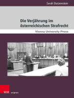 Die Verjährung im österreichischen Strafrecht: Theoretische Grundlagen und Entwicklung unter besonderer Berücksichtigung von systemischem Unrecht