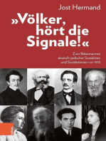 "Völker, hört die Signale!": Zum Bekennermut deutsch-jüdischer Sozialisten und Sozialistinnen vor 1933