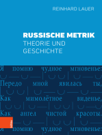 Russische Metrik: Theorie und Geschichte