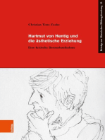 Hartmut von Hentig und die ästhetische Erziehung: Eine kritische Bestandsaufnahme