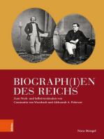 Biograph(i)en des Reichs: Zum Werk- und Selbstverständnis von Constantin von Wurzbach und Aleksandr A. Polovcov