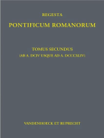 Regesta Pontificum Romanorum: Tomus secundus (ab a. DCIV usque ad a. DCCCXLIV)