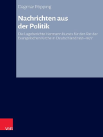 Nachrichten aus der Politik: Die Lageberichte Hermann Kunsts für den Rat der Evangelischen Kirche in Deutschland 1951-1977. Analyse und Edition