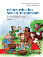 Who's who im Neuen Testament?: Berühmte Personen aus den urchristlichen Schriften im Porträt