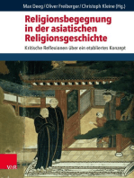 Religionsbegegnung in der asiatischen Religionsgeschichte: Kritische Reflexionen über ein etabliertes Konzept