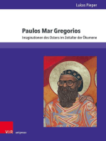 Paulos Mar Gregorios: Imaginationen des Ostens im Zeitalter der Ökumene