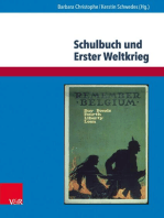 Schulbuch und Erster Weltkrieg: Kulturwissenschaftliche Analysen und geschichtsdidaktische Überlegungen