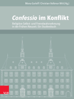 Confessio im Konflikt: Religiöse Selbst- und Fremdwahrnehmung in der Frühen Neuzeit. Ein Studienbuch