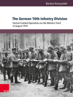 The German 10th Infantry Division: Tactical Combat Operations on the Western Front in August 1914