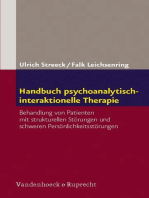 Handbuch psychoanalytisch-interaktionelle Therapie: Behandlung von Patienten mit strukturellen Störungen und schweren Persönlichkeitsstörungen