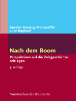 Nach dem Boom: Perspektiven auf die Zeitgeschichte seit 1970