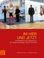Im Hier und Jetzt: Konstellationen der Gegenwart in der deutschsprachigen Literatur seit 2000