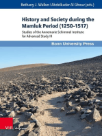 History and Society during the Mamluk Period (1250–1517): Studies of the Annemarie Schimmel Institute for Advanced Study III