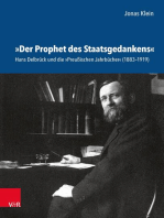 »Der Prophet des Staatsgedankens«: Hans Delbrück und die »Preußischen Jahrbücher« (1883–1919)