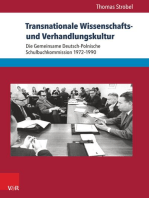 Transnationale Wissenschafts- und Verhandlungskultur: Die Gemeinsame Deutsch-Polnische Schulbuchkommission 1972–1990
