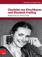 Charlotte von Kirschbaum und Elisabeth Freiling: Briefwechsel von 1934 bis 1939