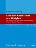 Ländliche Gesellschaft und Obrigkeit: Gemeindeprotest und politische Mobilisierung im 18. und 19. Jahrhundert