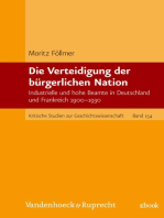 Die Verteidigung der bürgerlichen Nation: Industrielle und hohe Beamte in Deutschland und Frankreich 1900–1930