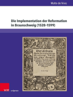 Die Implementation der Reformation in Braunschweig (1528–1599)