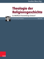 Theologie der Religionsgeschichte: Zu Wolfhart Pannenbergs Entwurf