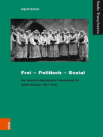Frei – Politisch – Sozial: Der Deutsch-Sächsische Frauenbund für Siebenbürgen 1921–1939
