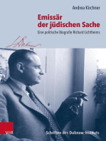 Emissär der jüdischen Sache: Eine politische Biografie Richard Lichtheims