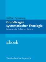 Grundfragen systematischer Theologie