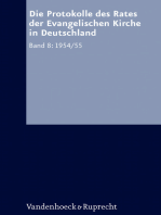 Die Protokolle des Rates der Evangelischen Kirche in Deutschland: Band 8: 1954/55