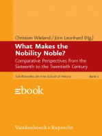 What Makes the Nobility Noble?: Comparative Perspectives from the Sixteenth to the Twentieth Century
