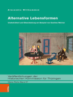Alternative Lebensformen: Unehelichkeit und Ehescheidung am Beispiel von Goethes Weimar