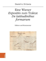 Eine Wiener "Expositio" zum Traktat "De latitudinibus formarum": Edition und Kommentar