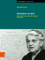 Schreiben ins Exil: Briefe der Wiener Jüdin Ella Wenger 1938-1942
