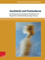 Geschlecht und Postmoderne: Zur Auslotung eines komplexen Verhältnisses am Beispiel des niederländischsprachigen Romans