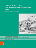 Das Benediktinerinnenkloster Rohr: Regesten zur Klostergeschichte. Bearbeitet und eingeleitet von Johannes Mötsch